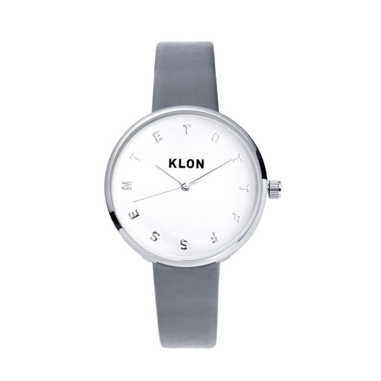 KLON ALPHABET TIME GRAY Ver.SILVER 33mm